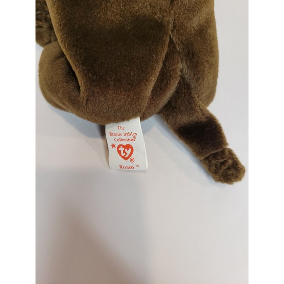 MWMT TY Beanie Babies ROAM the Buffalo WITH TAG ERRORS (1998) - Picture 9 of 9